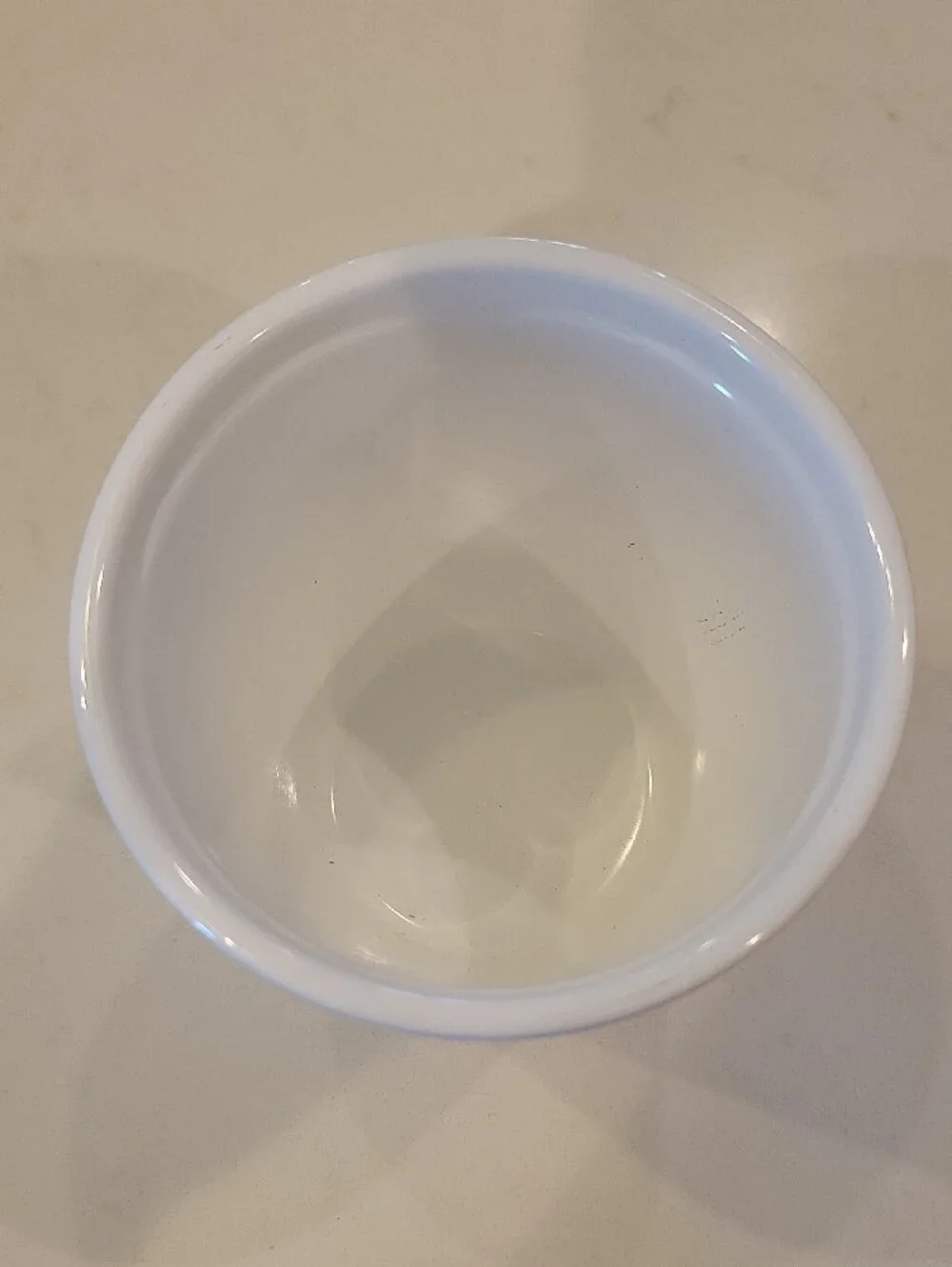 Vintage White Textured Made In Germany Ceramic Planter/ Flower Pot - Picture 5 of 5